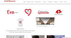 Desktop Screenshot of evageneva.com